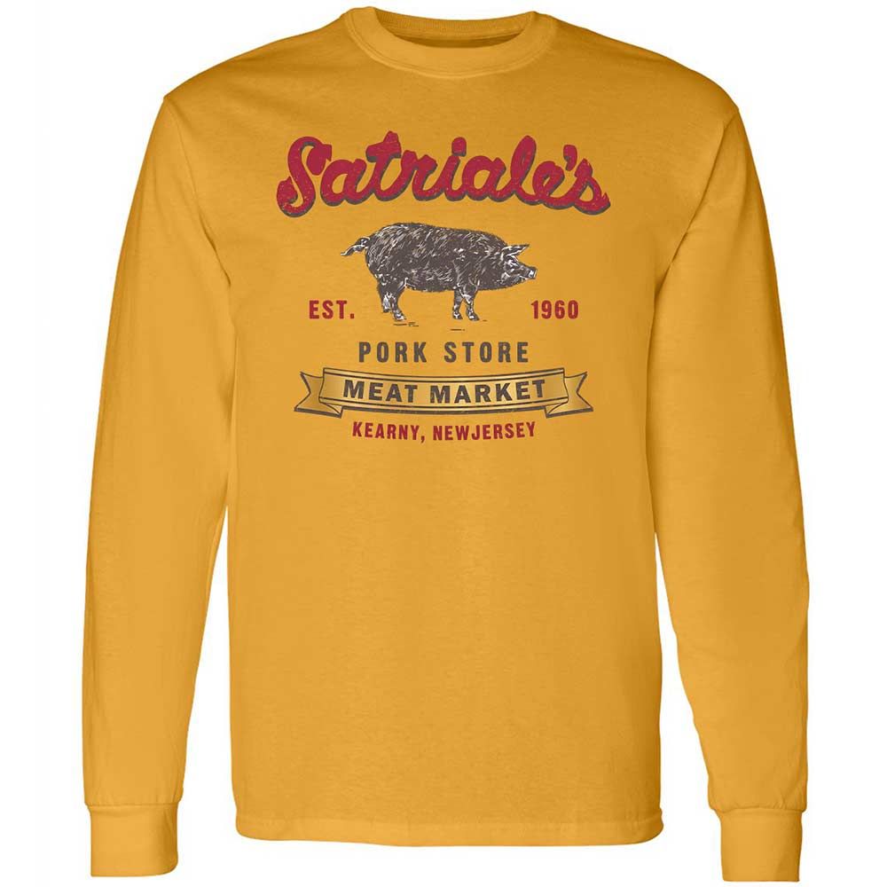 Long Sleeve T-Shirt - 3XE8BPBQ - Gold - 10