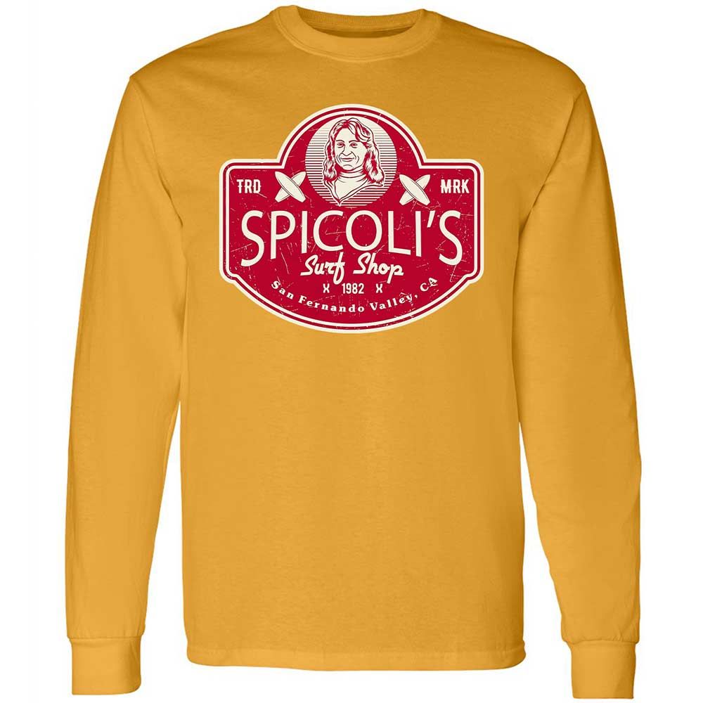 Long Sleeve T-Shirt - YP1JEJWX - Gold - 10