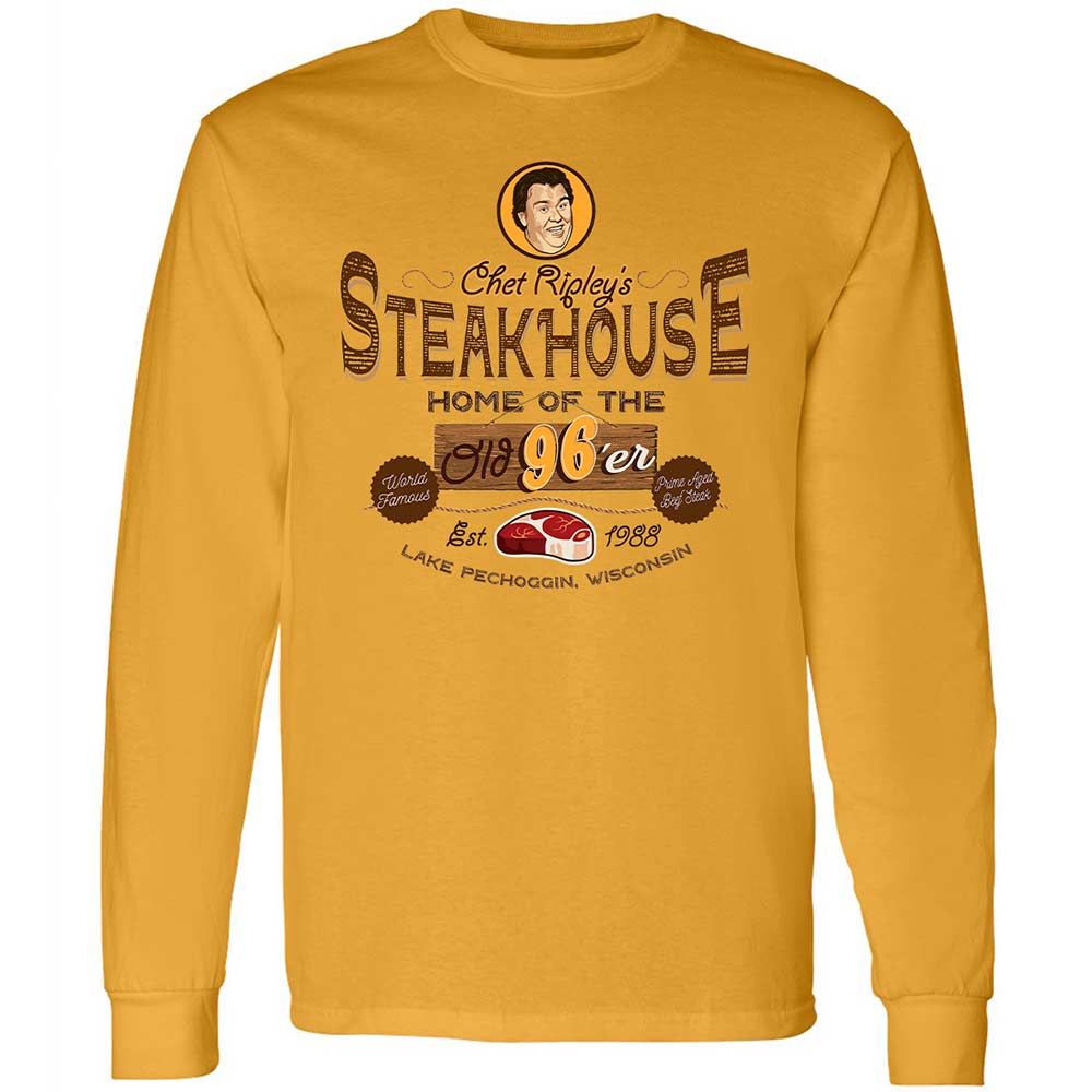 Long Sleeve T-Shirt - 8N3JBEYT - Gold - 10