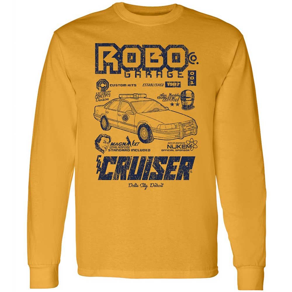 Long Sleeve T-Shirt - VY4LT7FK - Gold - 10