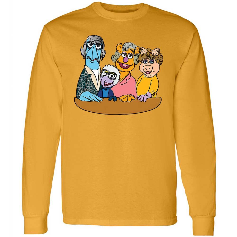 Long Sleeve T-Shirt - 2ETUJ8L2 - Gold - 10
