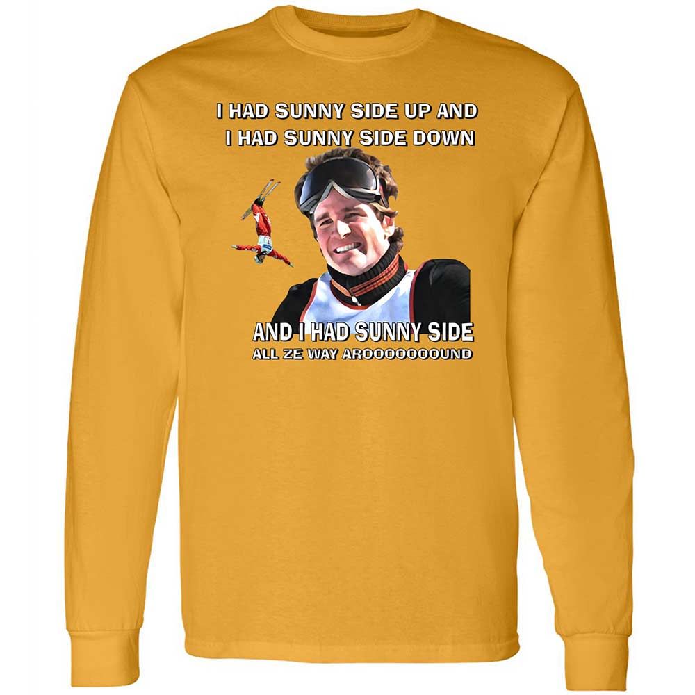 Long Sleeve T-Shirt - W6LFUTF5 - Gold - 10