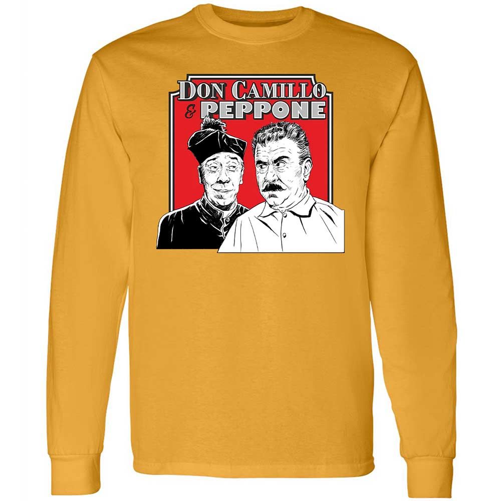 Long Sleeve T-Shirt - HQAXDQ62 - Gold - 10