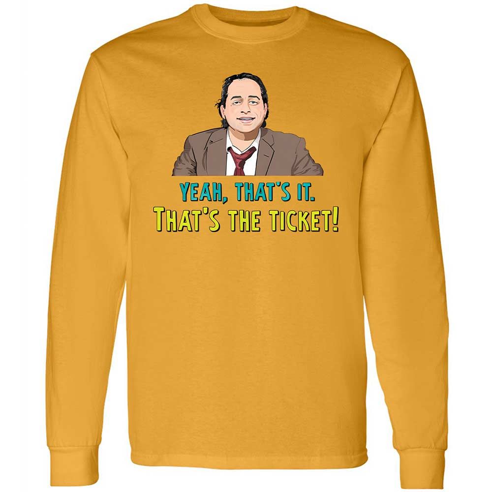 Long Sleeve T-Shirt - 2ZETXSNF - Gold - 10