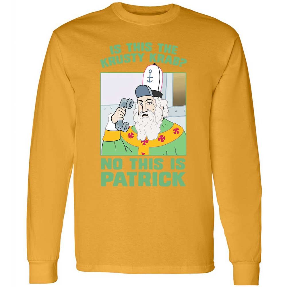 Long Sleeve T-Shirt - SQJR8M9R - Gold - 10