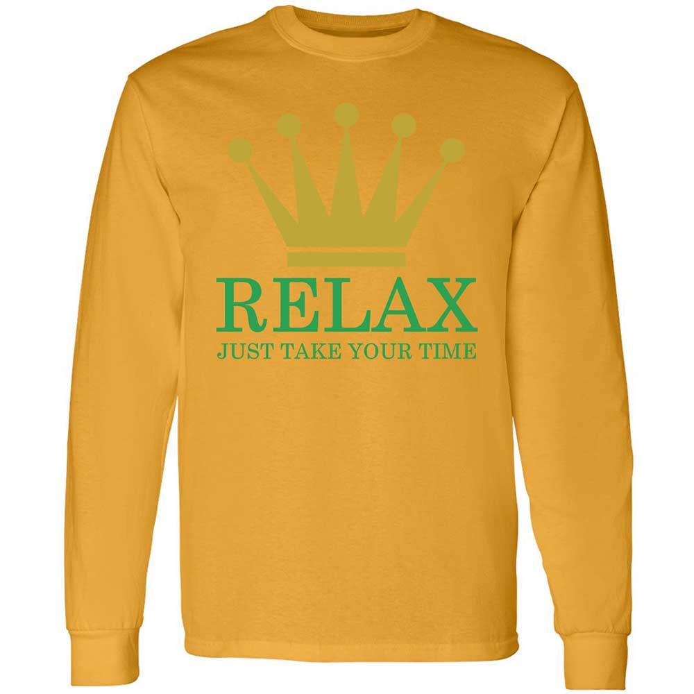 Relax Just Take Your Time - Gold - 10