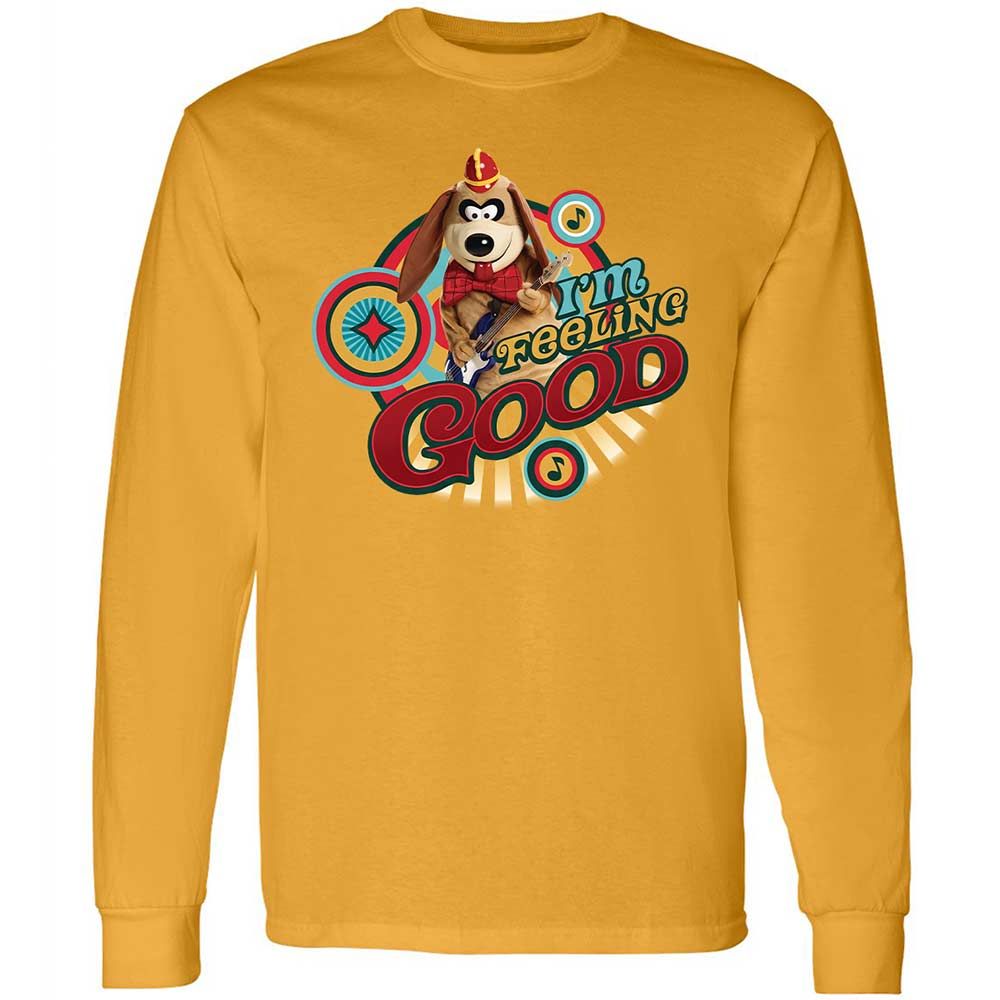 Long Sleeve T-Shirt - SLHHZXBU - Gold - 10