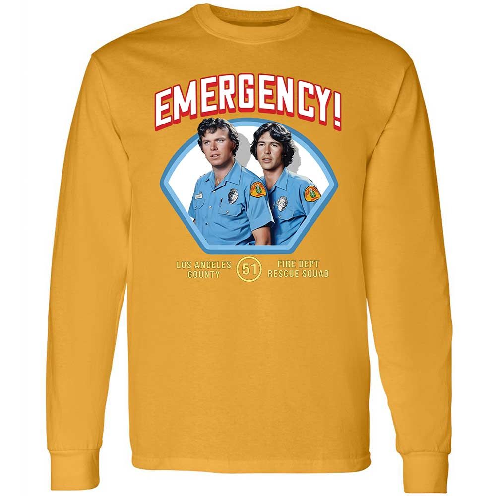 Long Sleeve T-Shirt - X9MZ3CXL - Gold - 10