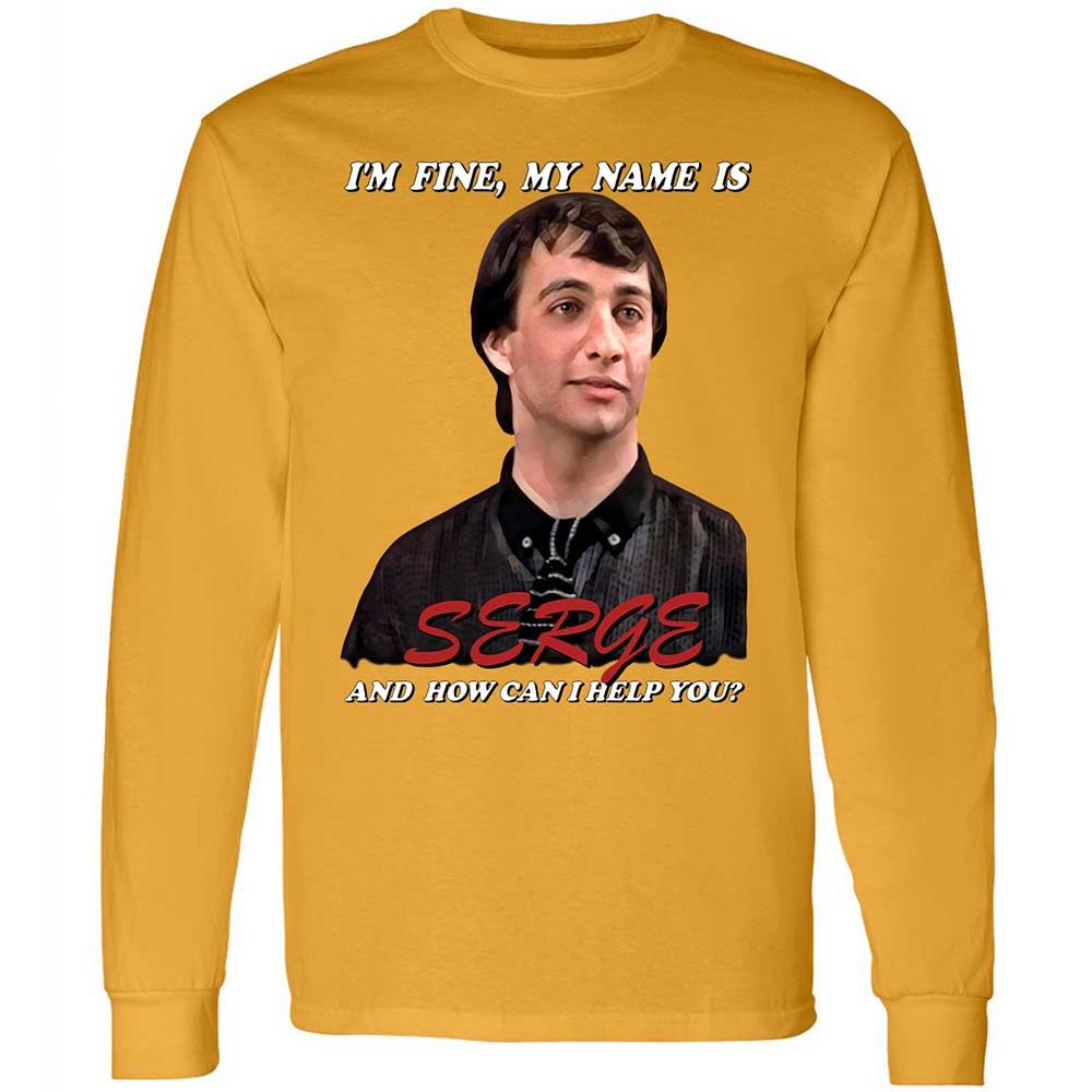 Long Sleeve T-Shirt - EJ3YVRL9 - Gold - 10