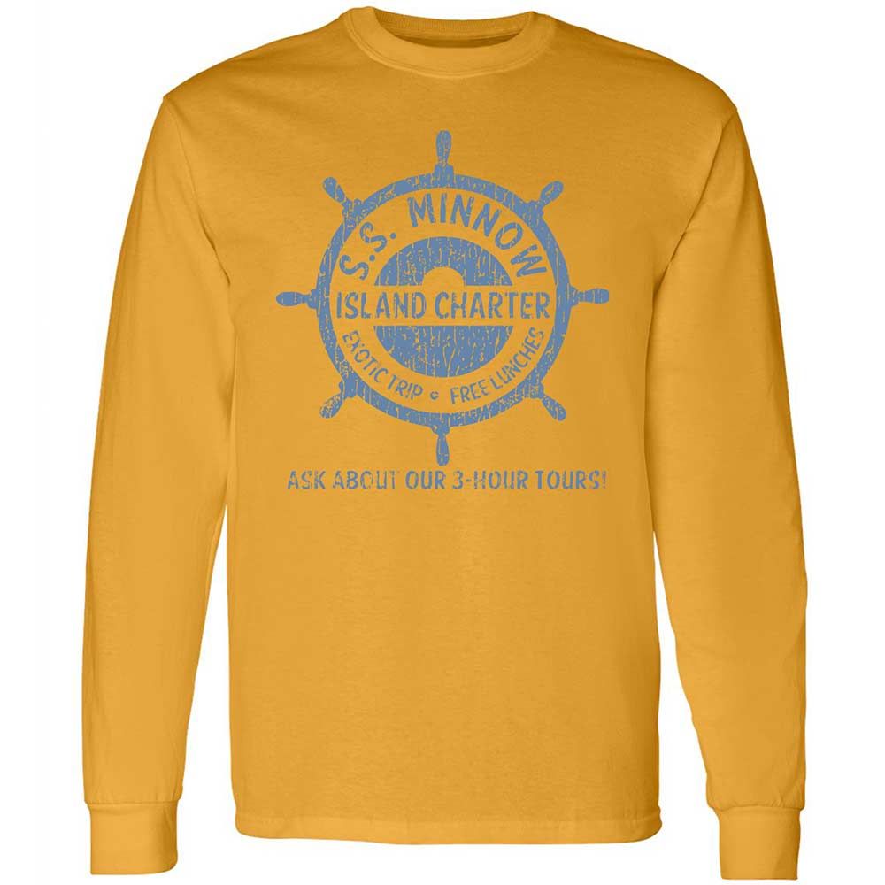 Long Sleeve T-Shirt - RRBAH1F7 - Gold - 10