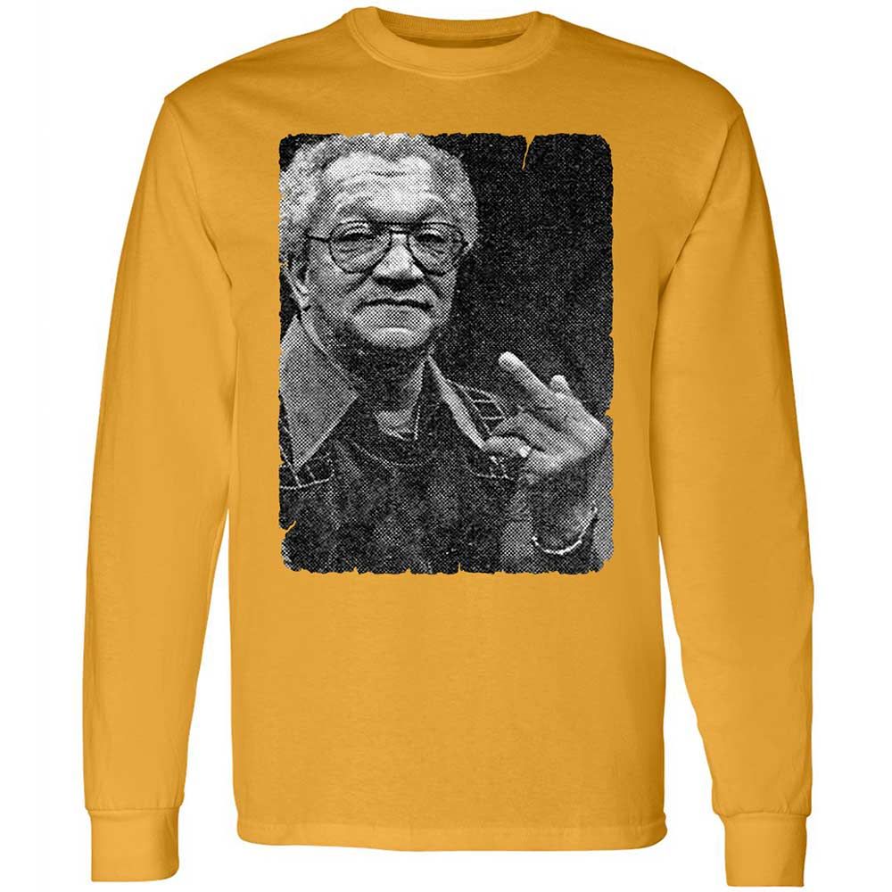 Long Sleeve T-Shirt - Q51ZVUQJ - Gold - 10