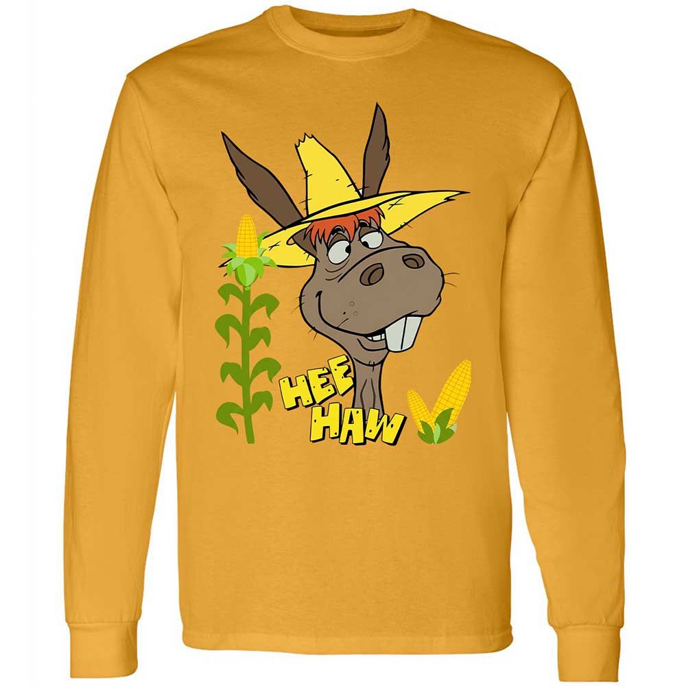 Long Sleeve T-Shirt - DE564HXM - Gold - 10