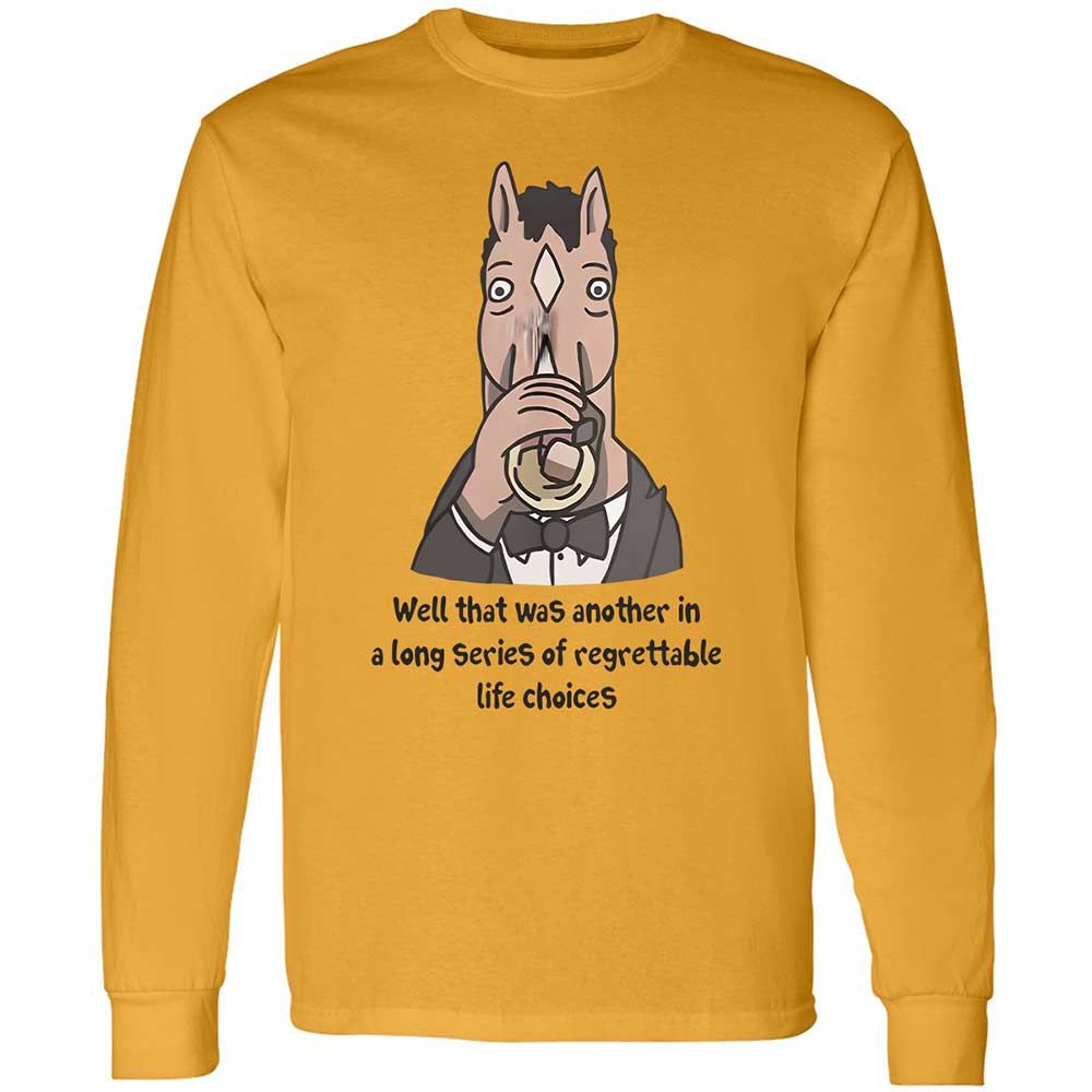 Long Sleeve T-Shirt - BPCSDKHK - Gold - 10