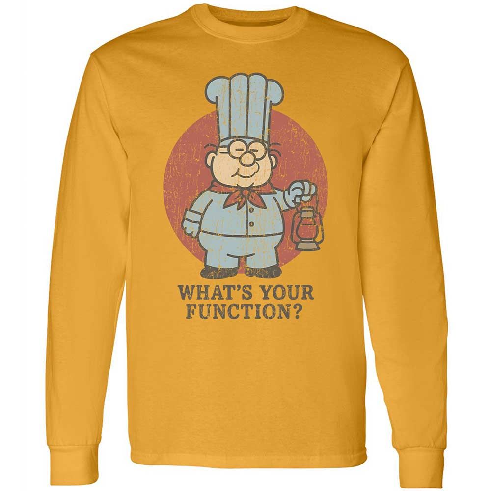 Long Sleeve T-Shirt - WAQ4ZNVR - Gold - 10