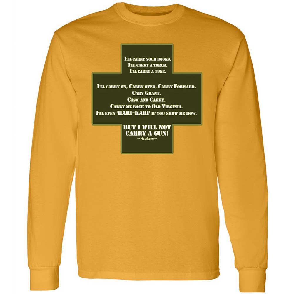 I Will Not Carry a Gun - Gold - 10
