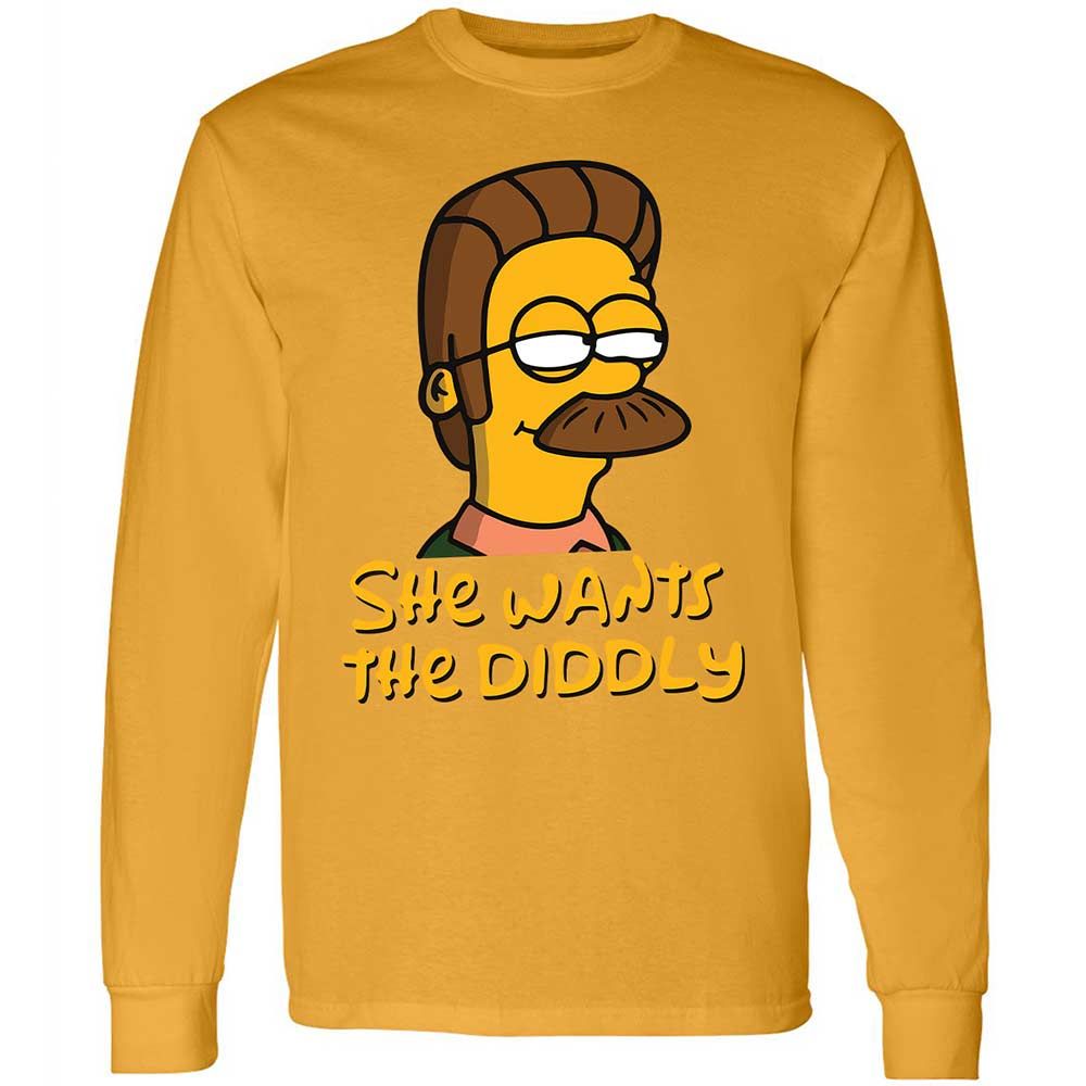 She Wants The Diddly - Gold - 10