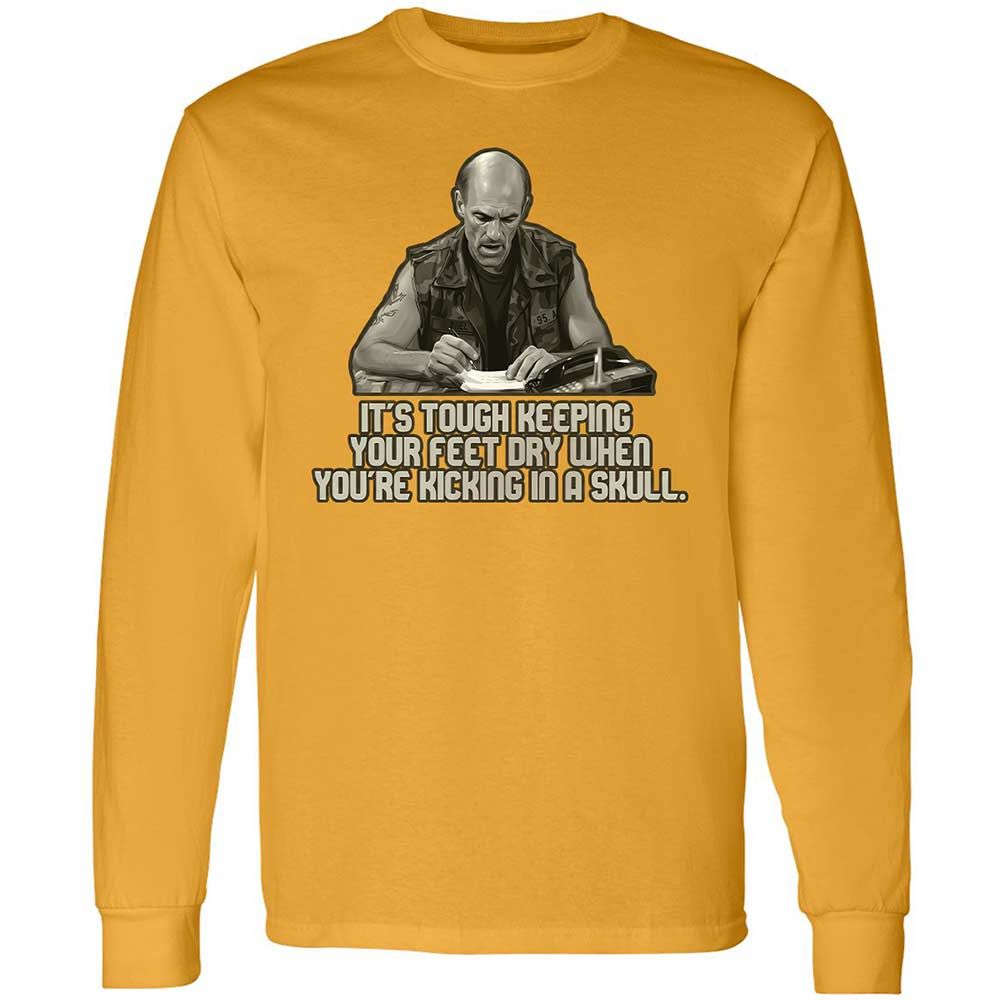 Long Sleeve T-Shirt - 3MAK9C4S - Gold - 10