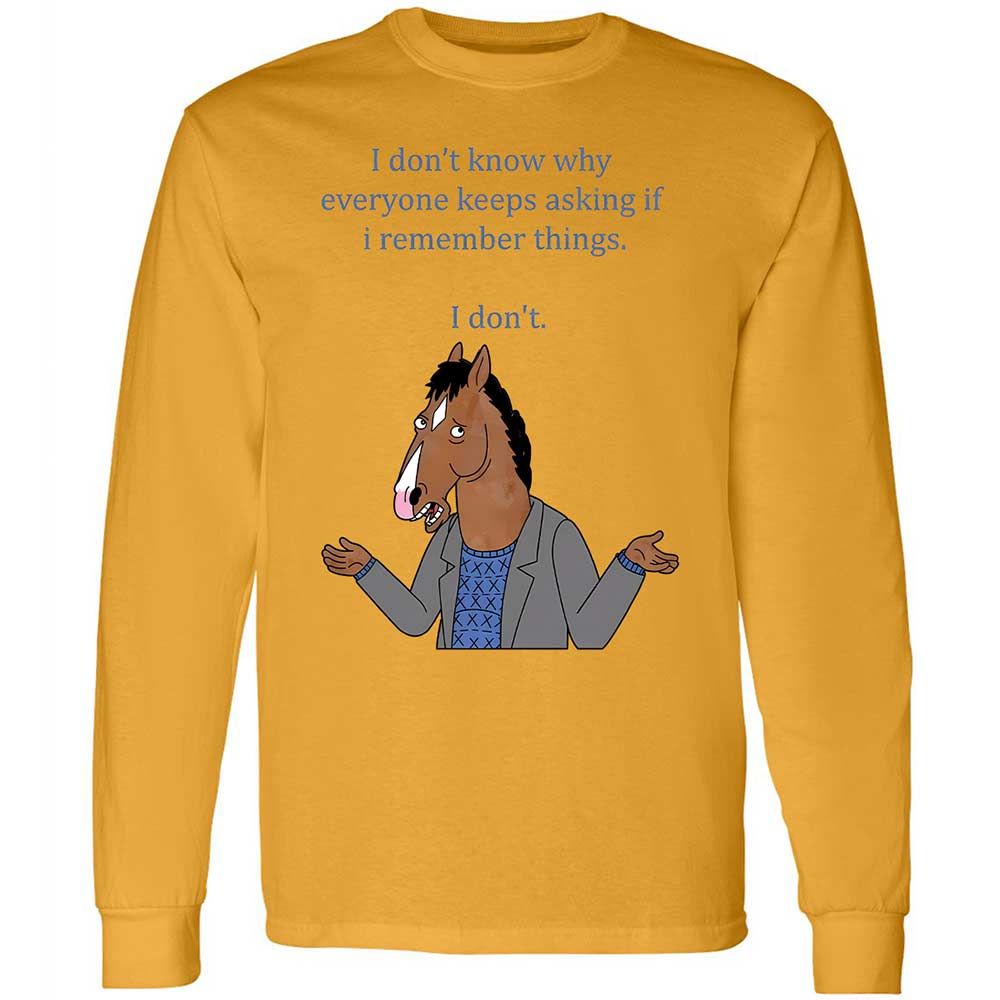 Long Sleeve T-Shirt - MCT7BL5B - Gold - 10