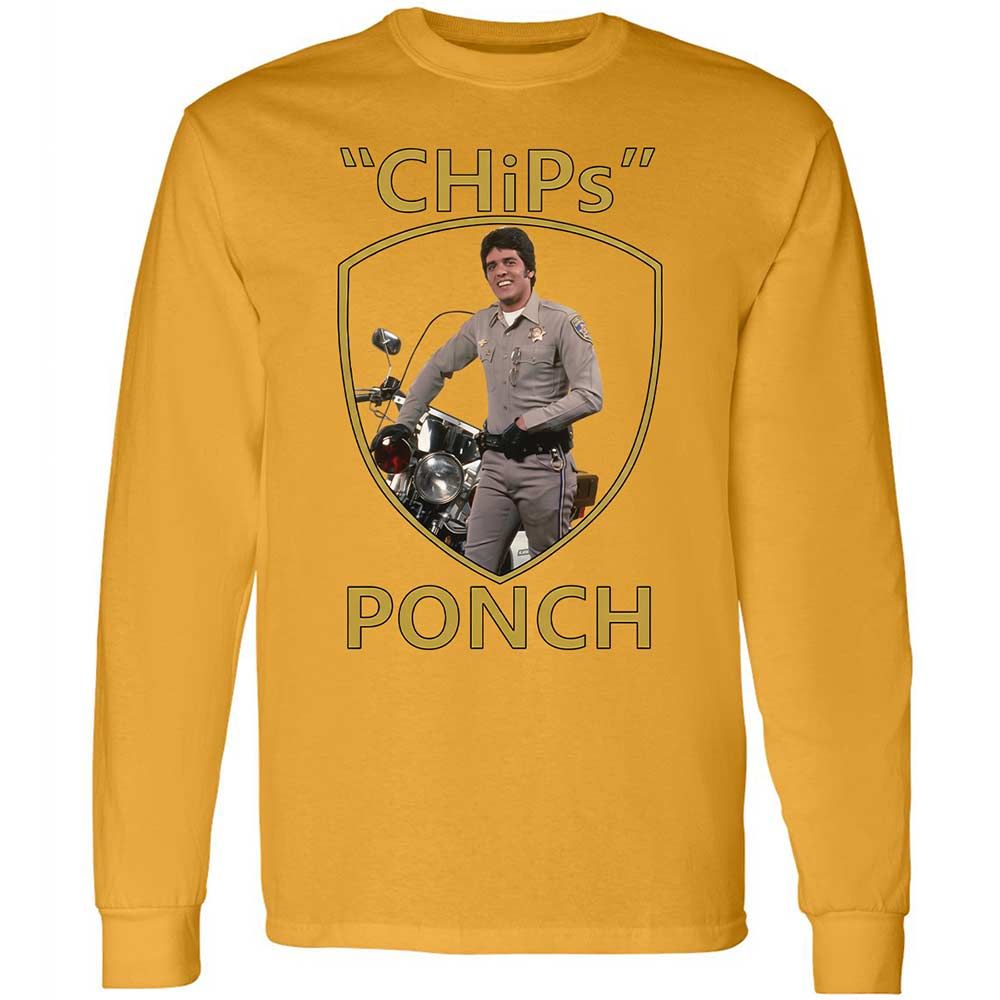 Long Sleeve T-Shirt - D85U6Y3G - Gold - 10
