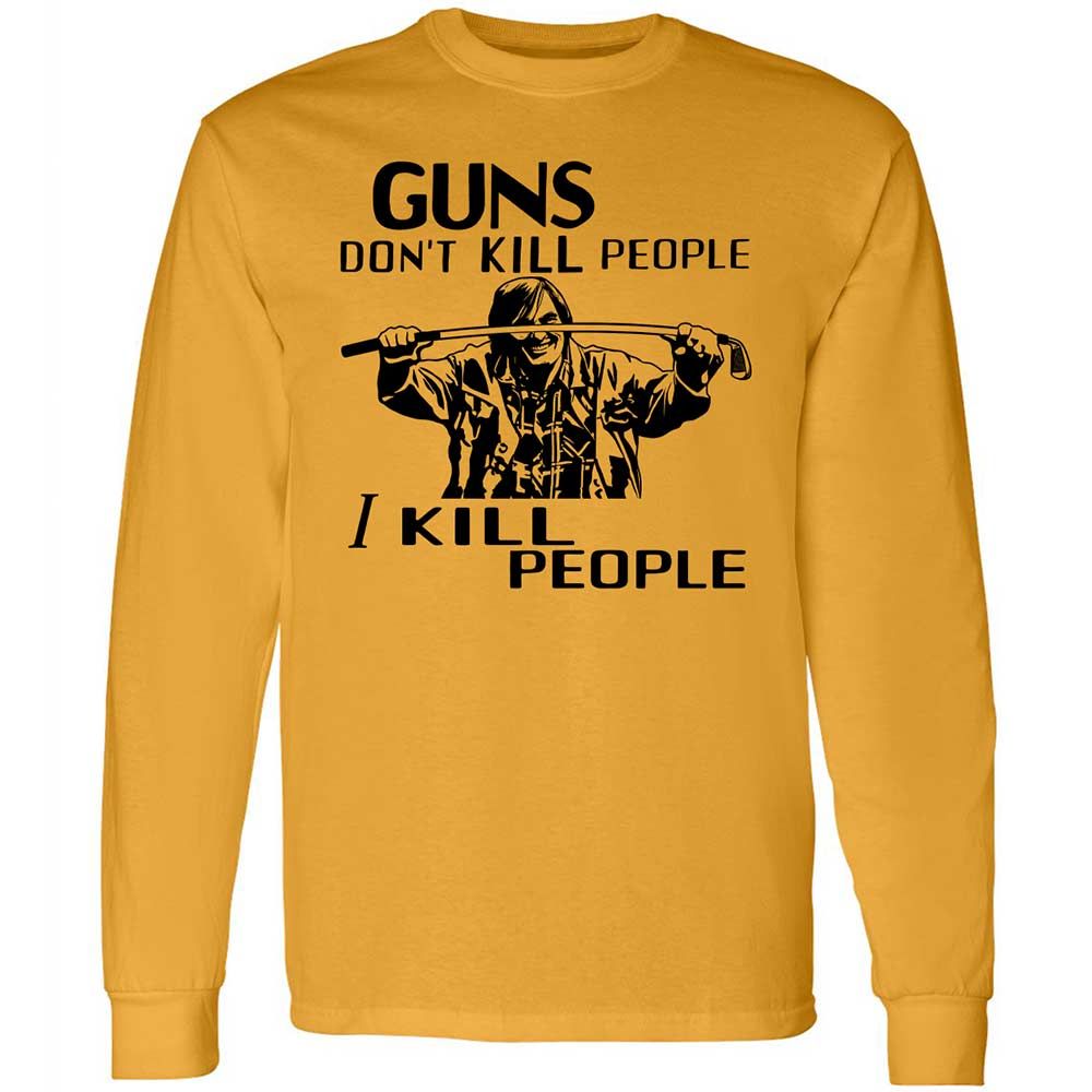 Long Sleeve T-Shirt - P9QH5P41 - Gold - 10
