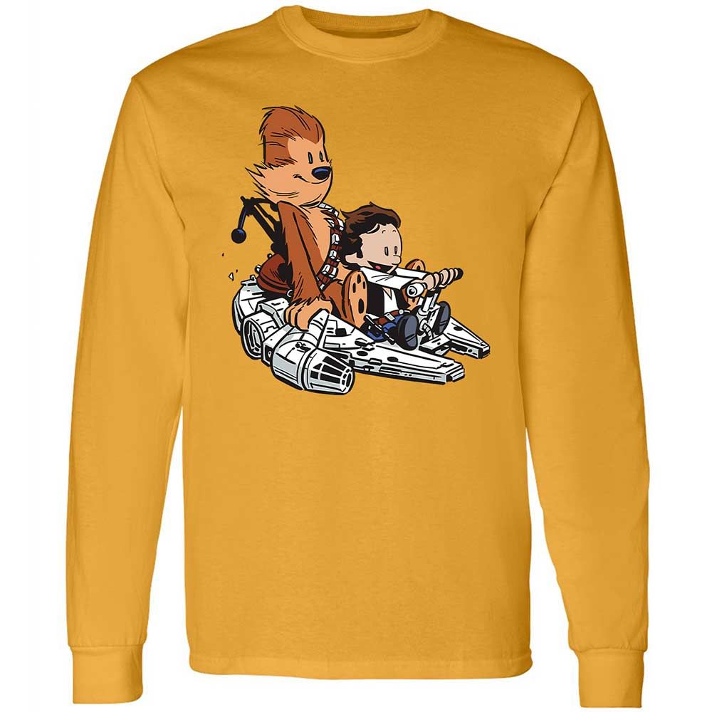 Han and Chewie - Gold - 10
