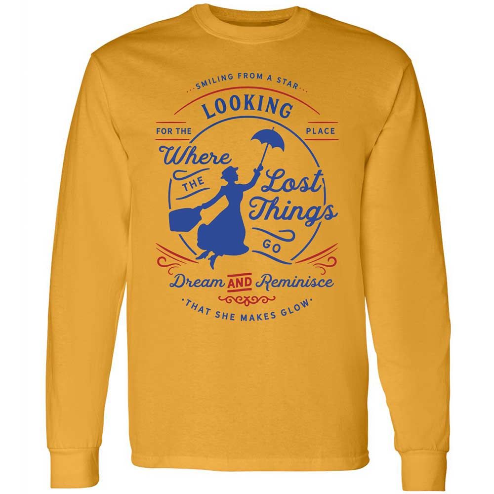 Long Sleeve T-Shirt - D8G1LR9V - Gold - 10