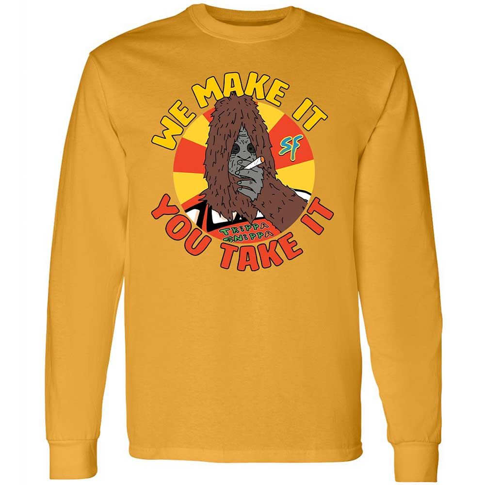 Long Sleeve T-Shirt - DH5LTXMV - Gold - 10