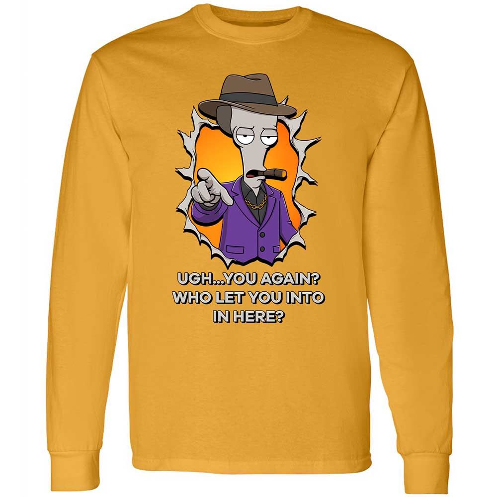 Long Sleeve T-Shirt - UZNMZX6A - Gold - 10
