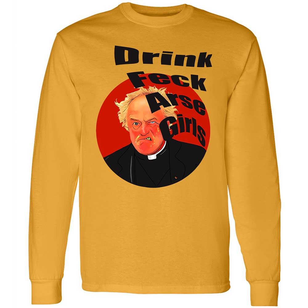 Long Sleeve T-Shirt - YWNVAZJB - Gold - 10
