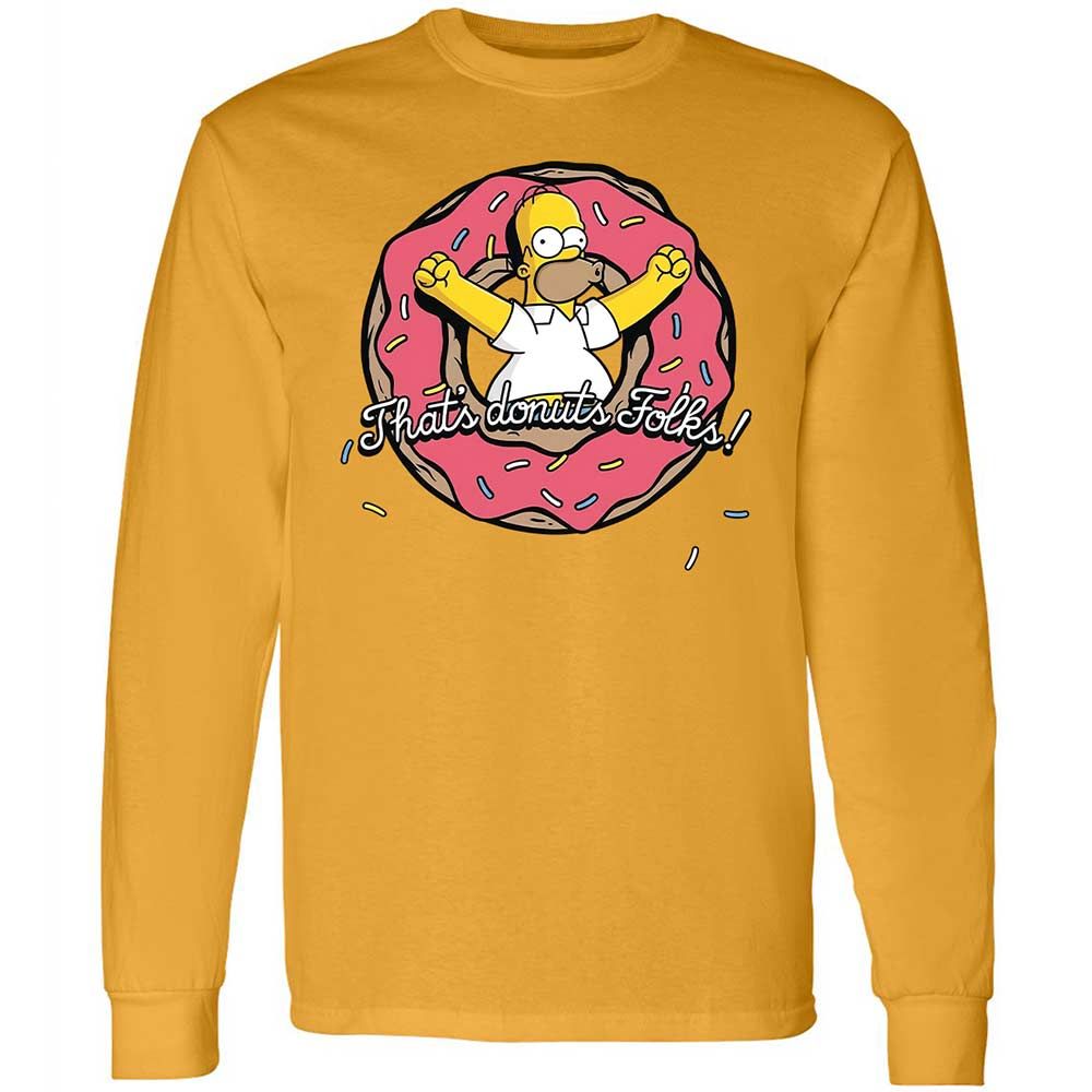 Long Sleeve T-Shirt - SESWCR8T - Gold - 10