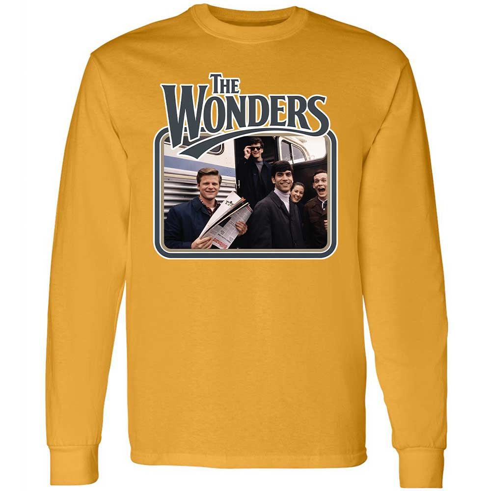 Long Sleeve T-Shirt - SJKQTGYL - Gold - 10