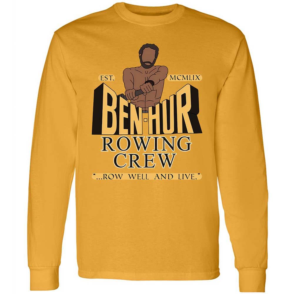 Row well and live - Gold - 10