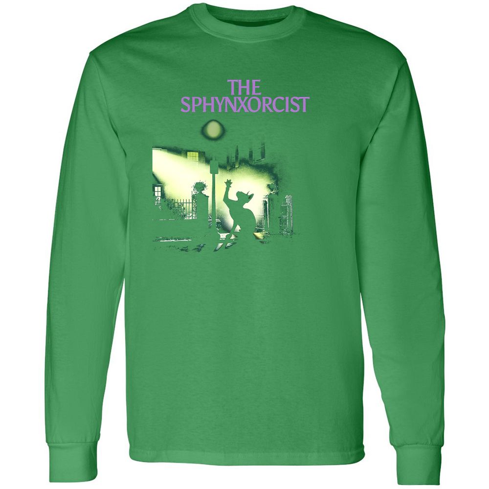 Long Sleeve T-Shirt - QC7KFZ8Y - Irish Green - 10