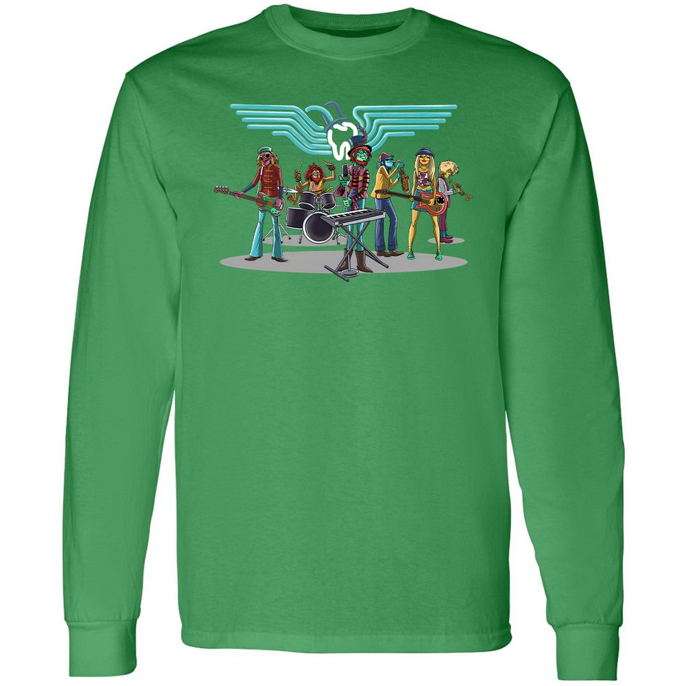 Long Sleeve T-Shirt - F1ZGCY2D - Irish Green - 10