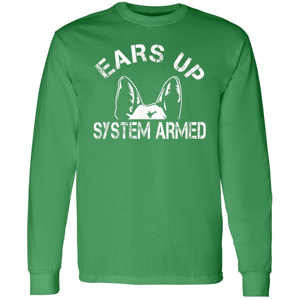 Long Sleeve T-Shirt - ZQDK4PL4 - Irish Green - 10