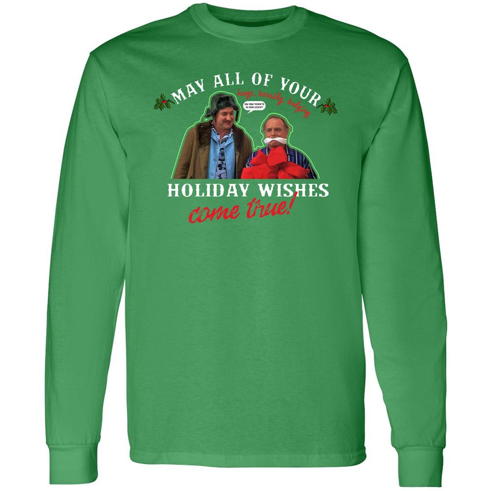 Long Sleeve T-Shirt - U97F91TB - Irish Green - 10