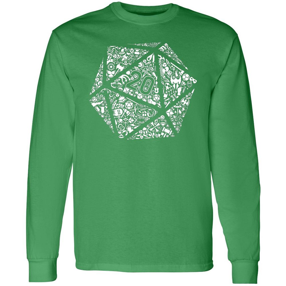 Long Sleeve T-Shirt - TFNLXQNJ - Irish Green - 10