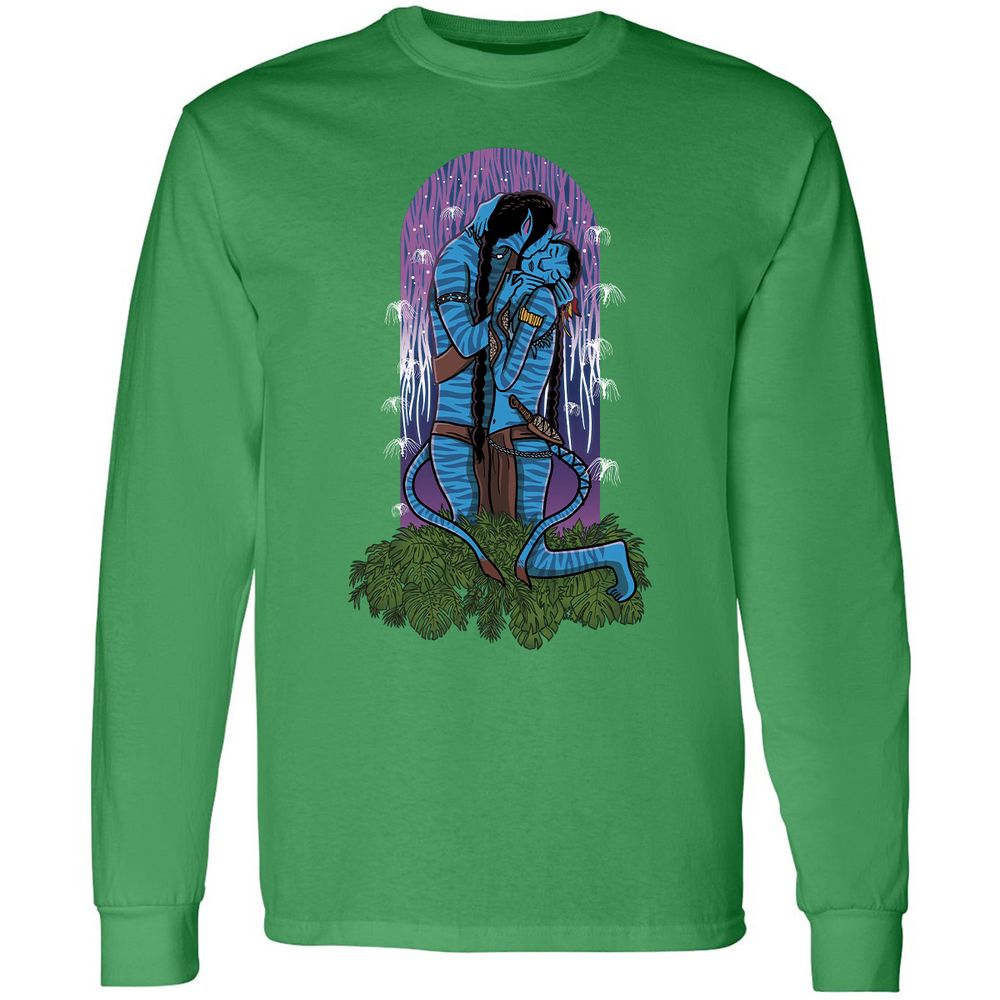 Long Sleeve T-Shirt - F459FEND - Irish Green - 10