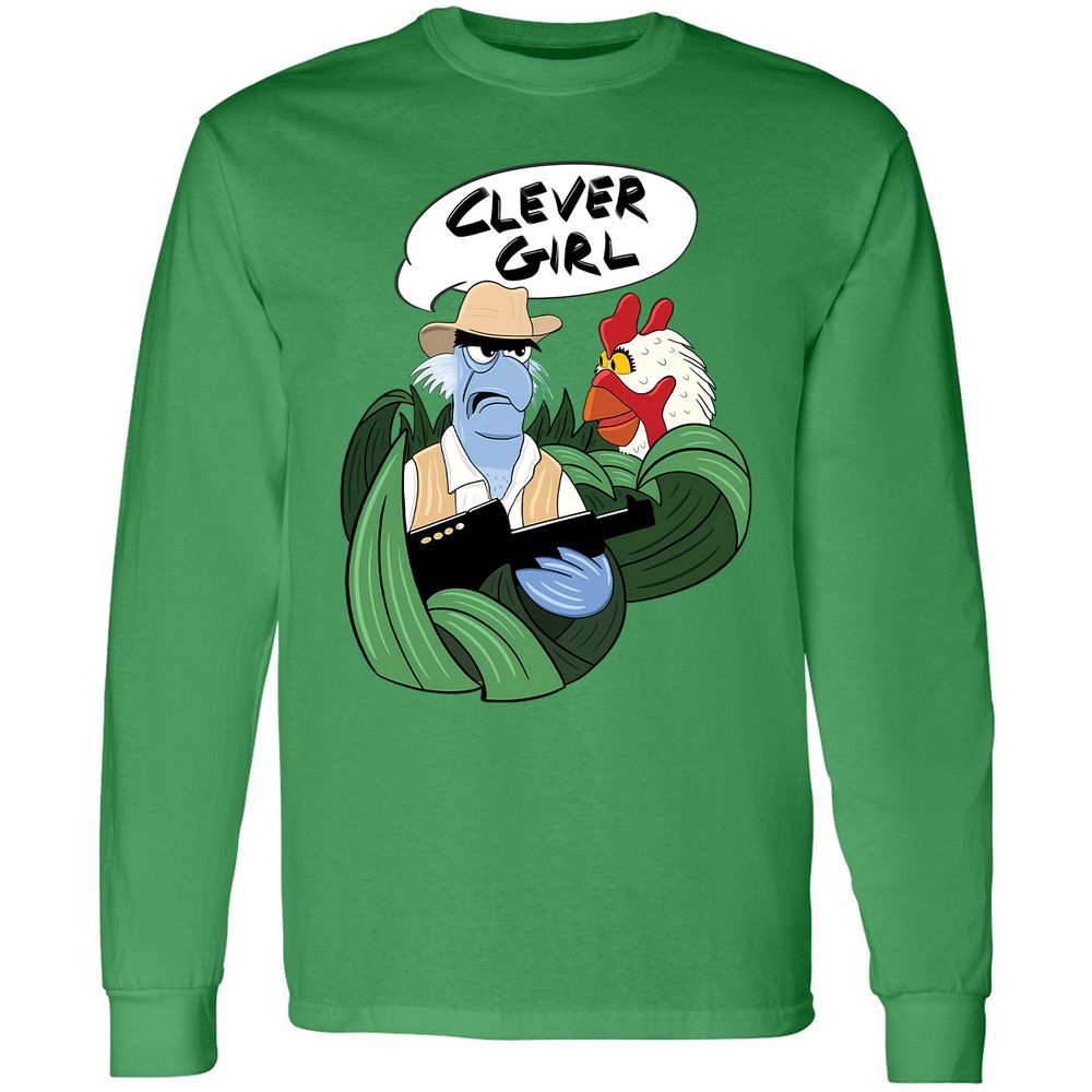 Long Sleeve T-Shirt - R1AV5Y1P - Irish Green - 10