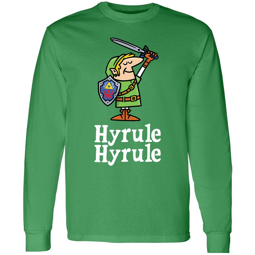 Long Sleeve T-Shirt - WWSKGG2Y - Irish Green - 10