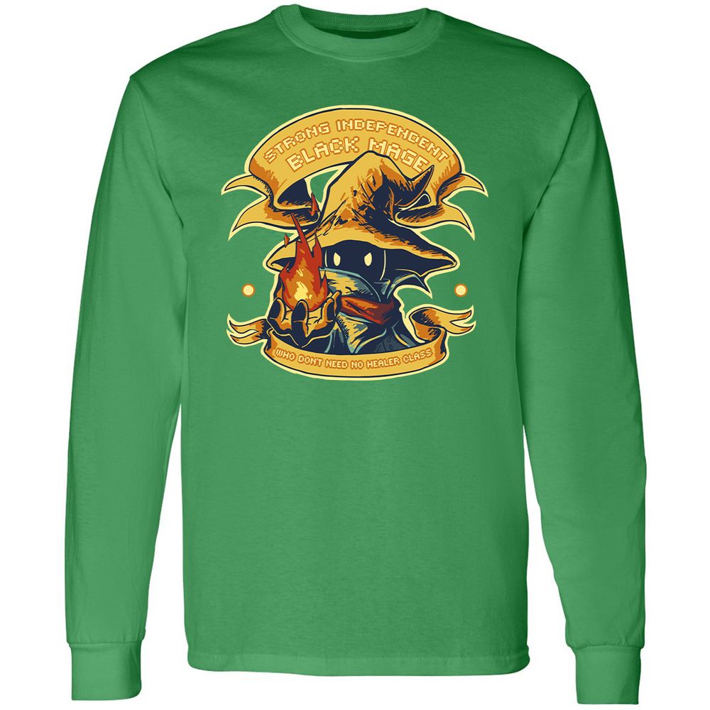Long Sleeve T-Shirt - NKD4MWUM - Irish Green - 10