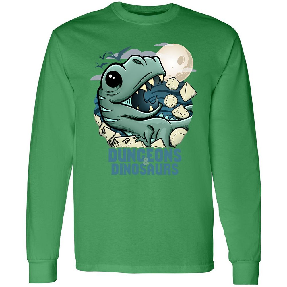 Long Sleeve T-Shirt - 1WASX6RH - Irish Green - 10