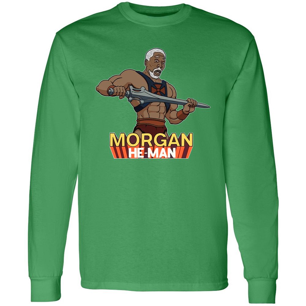 Long Sleeve T-Shirt - YXSGZR9C - Irish Green - 10