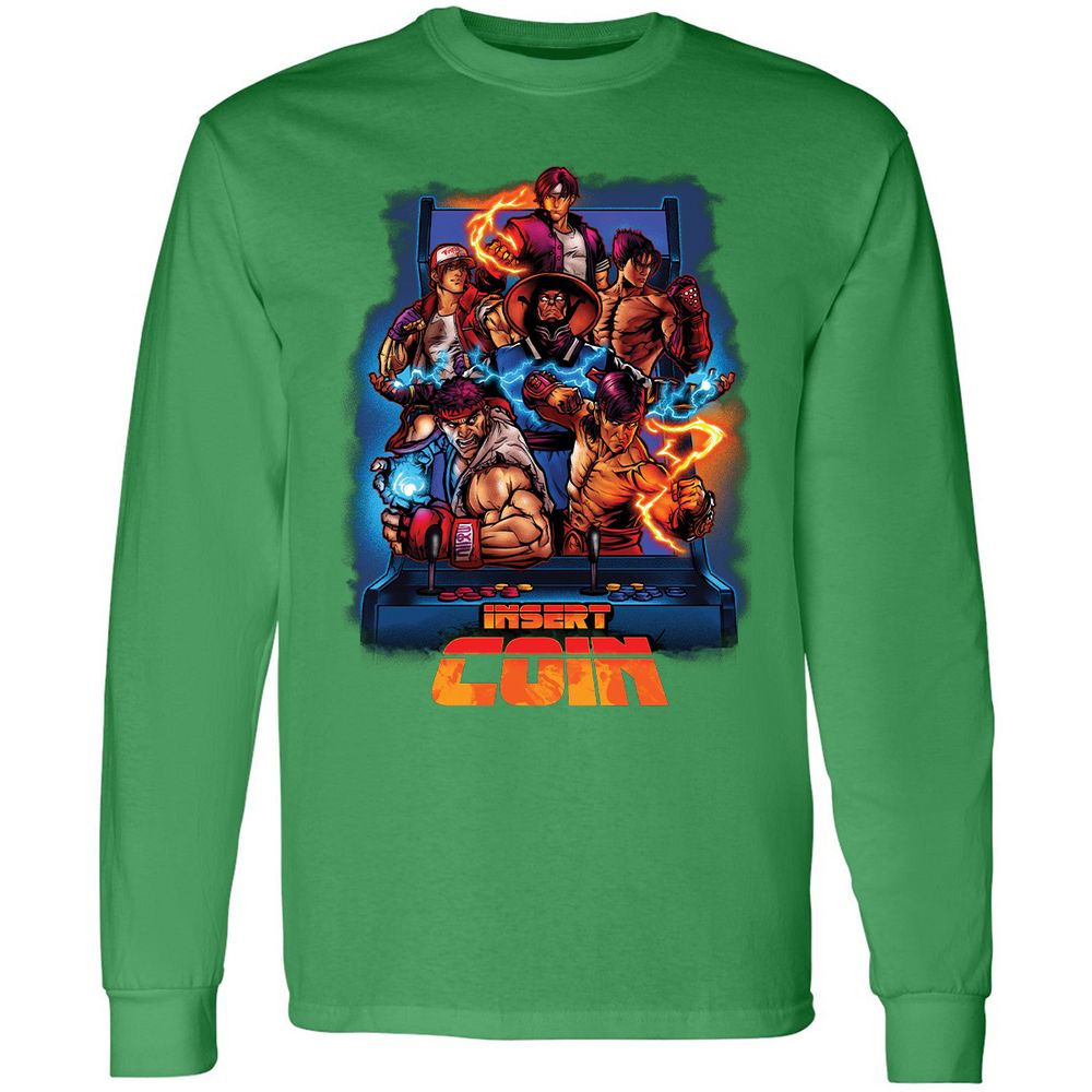 Long Sleeve T-Shirt - VGNV2YCW - Irish Green - 10