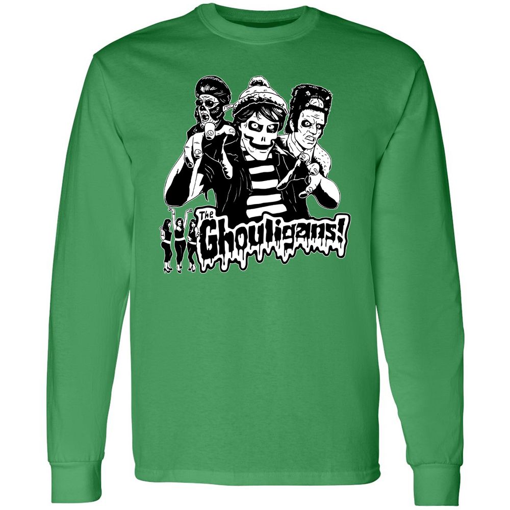 Long Sleeve T-Shirt - SVVUNMNK - Irish Green - 10
