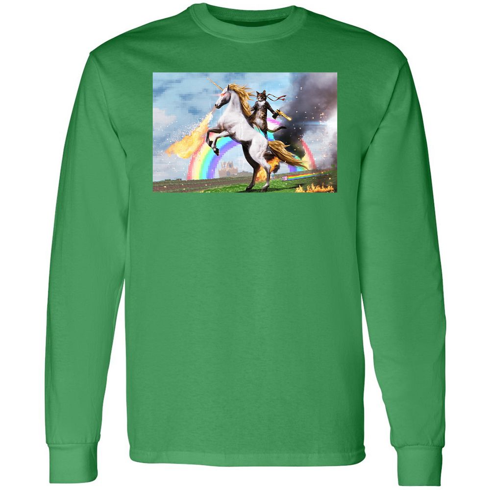 Long Sleeve T-Shirt - N21FGS4T - Irish Green - 10