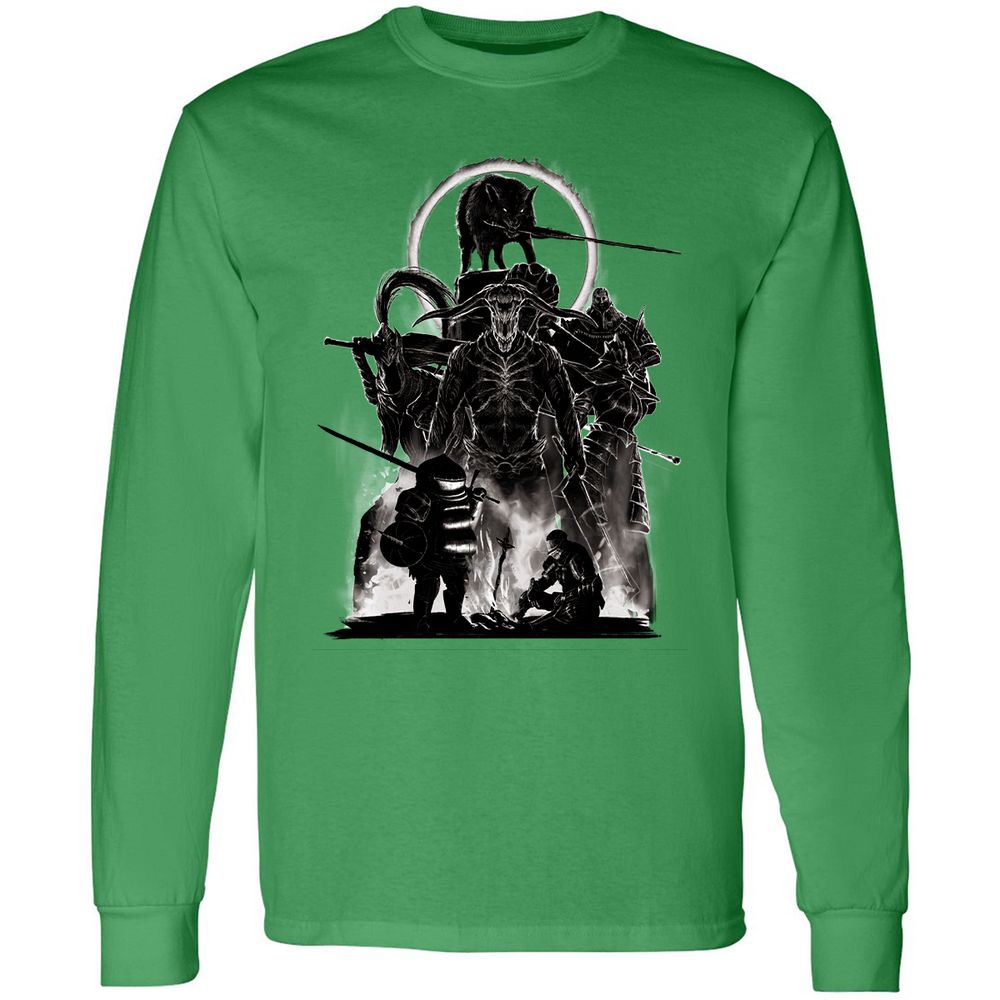 Long Sleeve T-Shirt - NZG5HDCG - Irish Green - 10