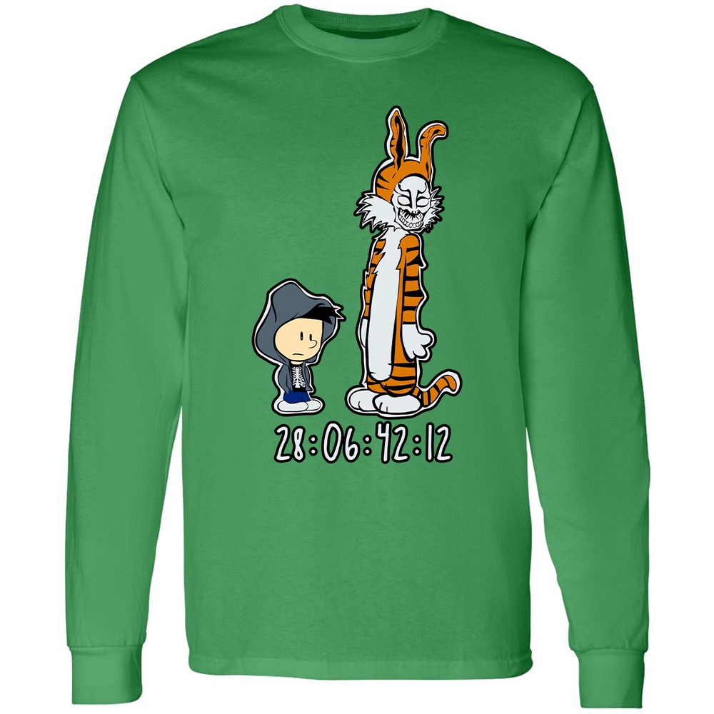Long Sleeve T-Shirt - 8ZAAZXC2 - Irish Green - 10