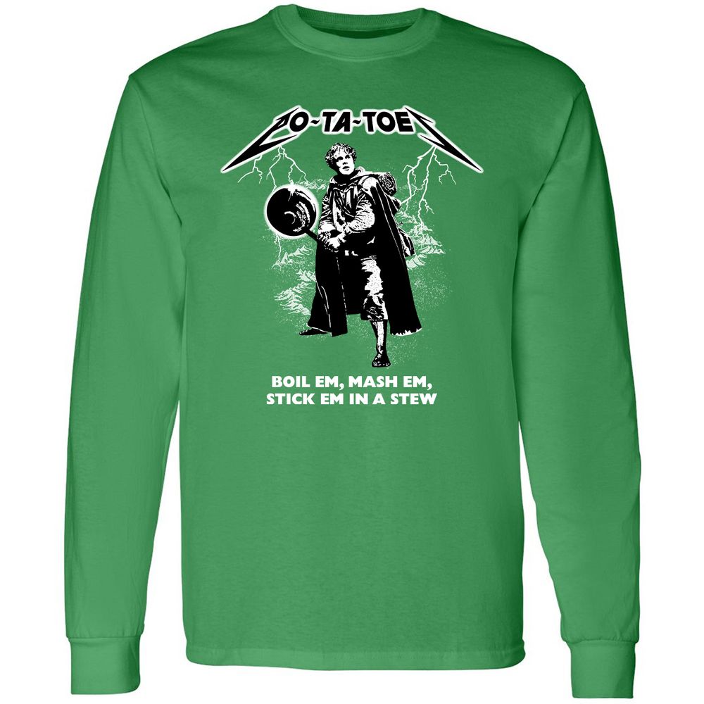 Long Sleeve T-Shirt - JV6QMX6Z - Irish Green - 10