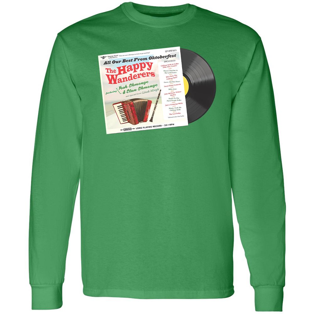 Long Sleeve T-Shirt - N1QFJNW2 - Irish Green - 10
